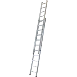 Лестница раздвижная Новая высота NV 526 2x12 ступеней (5260212)