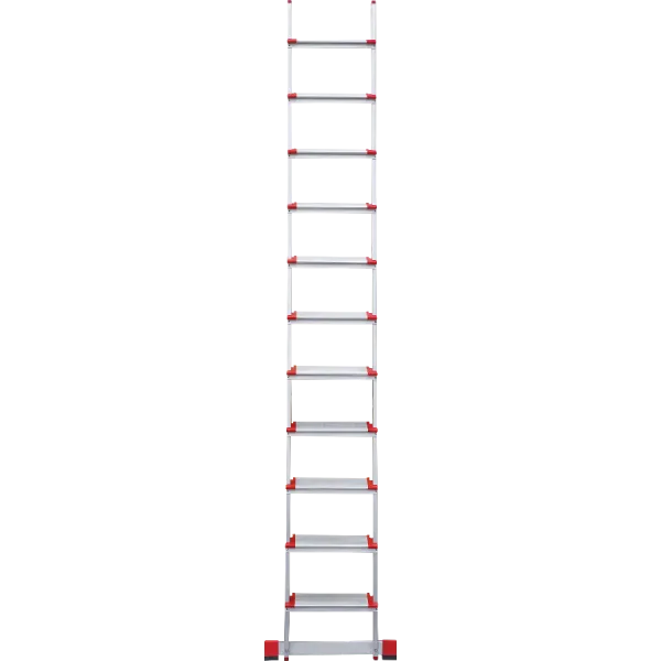 Лестница алюминиевая приставная NV3217, 1x11 ступеней 130 мм купить в Минске