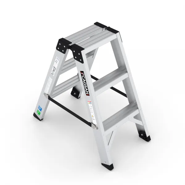 Лестница Cagsan Everest Pro двусторонняя стремянка EVR-PRO3 купить в Минске и Беларуси
