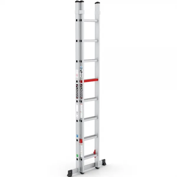 Лестница выдвижная CAGSAN 2x8 ступеней (TS6050) купить в Минске и Беларуси