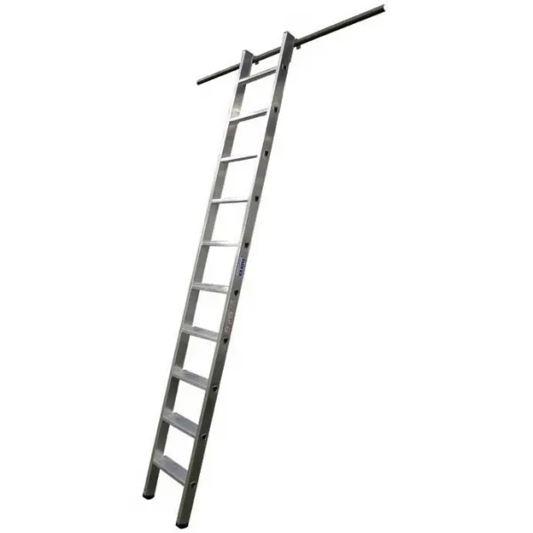 Стеллажная лестница KRAUSE Stabilo с 1 парой навесных крюков (125101) купить в Минске