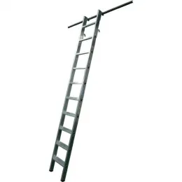 Стеллажная лестница KRAUSE Stabilo с 2 парами навесных крюков (125200)