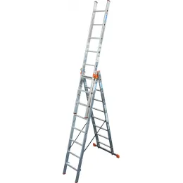 Лестница-стремянка трехсекционная KRAUSE Tribilo 3x8 ступеней (129666)
