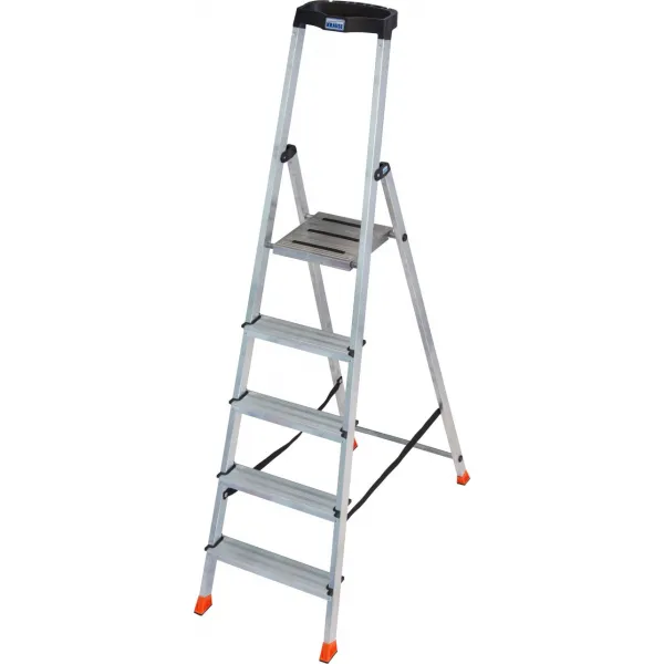 Стремянка KRAUSE Safety 5 ступеней (128959) купить в Минске и Беларуси
