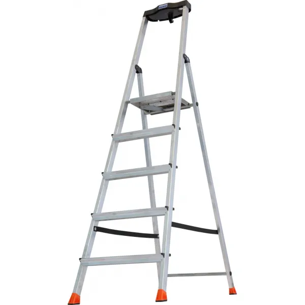 Стремянка KRAUSE Safety 5 ступеней (128959) купить в Минске и Беларуси