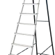 AMS7810 Стремянка комбинированная усиленная, алюминиевая со стальной задней ногой 10ступеней АЛЮМЕТ купить в Минске и Беларуси