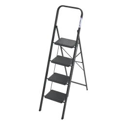 Стремянка c широкими ступенями MK804C Алюмет